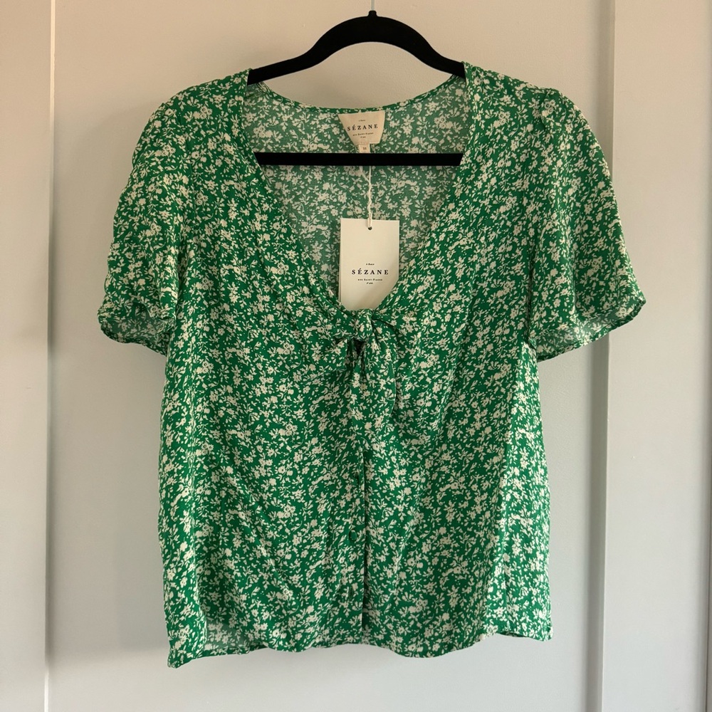 Sezane Eloine Blouse